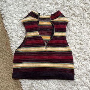 NWOT urban outfitters cropped zip up